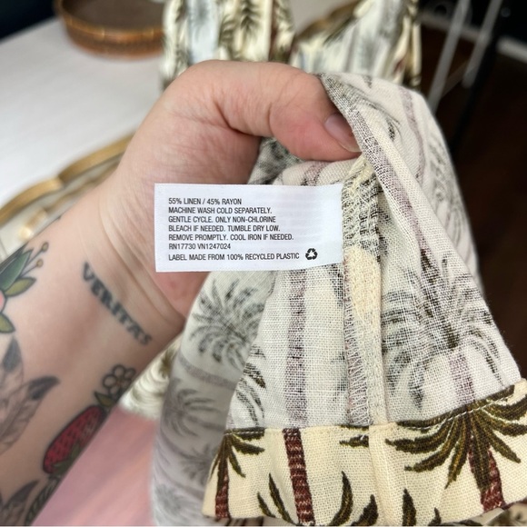 Agua bendita x Target Palm Tree Mini Dress XXL - Picture 6 of 8